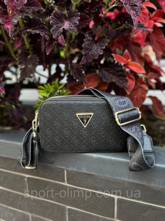 
Жіноча сумка через плече стильна Guess класична, чорна компактна повсякденна
На. . фото 6