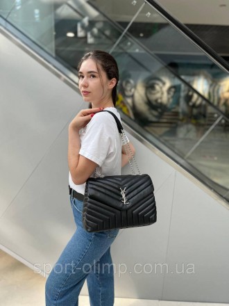 
Женская сумка через плечо стильная YSL классическая, черная повседневная
Наши п. . фото 9