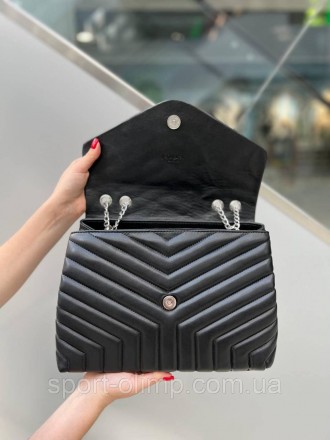 
Женская сумка через плечо стильная YSL классическая, черная повседневная
Наши п. . фото 7