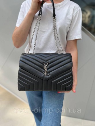 
Женская сумка через плечо стильная YSL классическая, черная повседневная
Наши п. . фото 11