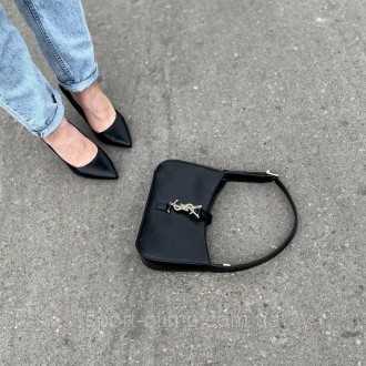 
Жіноча сумка через плече стильна YSL класична, чорна зручна повсякденна
Наші пе. . фото 6