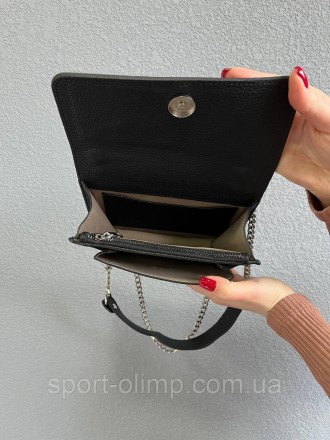 
Жіноча сумка через плече стильна YSL класична, чорна повсякденна на магніті
Наш. . фото 6