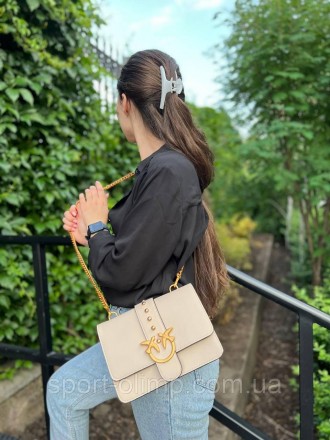 
Женская сумка через плечо пинко стильная Pinko классическая, сумка на цепочке п. . фото 9