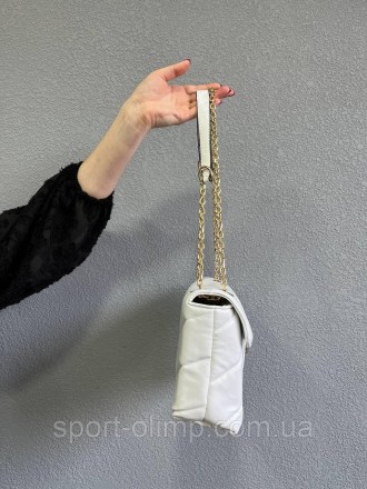 
Женская сумка через плечо пинко стильная Pinko классическая, белая сумка на цеп. . фото 6