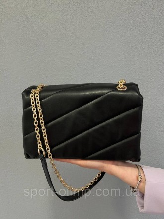 
Женская сумка через плечо пинко стильная Pinko классическая, черная сумка на це. . фото 9