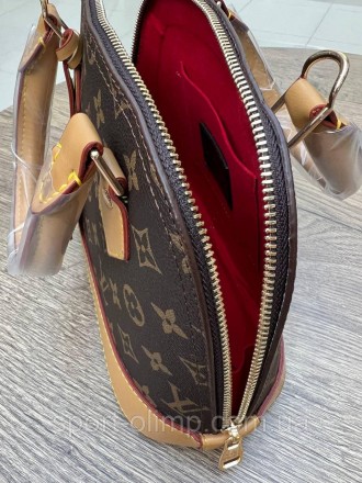 
Жіноча сумка через плече луї вітон стильна Louis Vuitton класична, коричнева по. . фото 7