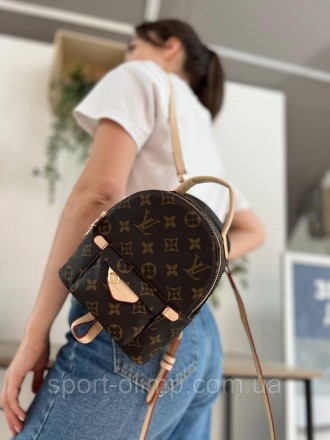 
Жіночий рюкзак стильний Louis Vuitton mini коричневий класичний, повсякденний
Н. . фото 8