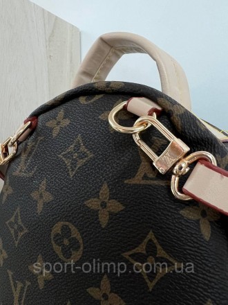 
Жіночий рюкзак стильний Louis Vuitton mini коричневий класичний, повсякденний
Н. . фото 4