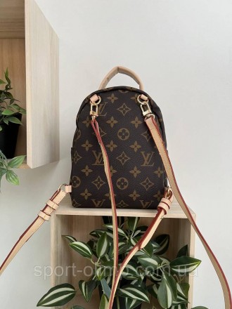 
Жіночий рюкзак стильний Louis Vuitton mini коричневий класичний, повсякденний
Н. . фото 3