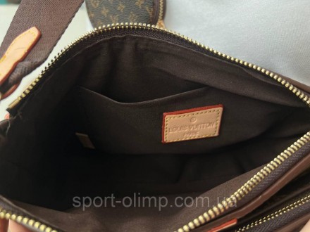 
Жіноча сумка через плече подвійна луї вітон стильна Louis Vuitton класична, кор. . фото 6