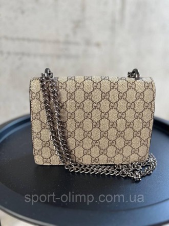 
Женская сумка через плечо гучи стильная Gucci классическая, сумка на цепочке по. . фото 4