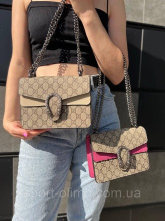 
Женская сумка через плечо гучи стильная Gucci классическая, сумка на цепочке по. . фото 11