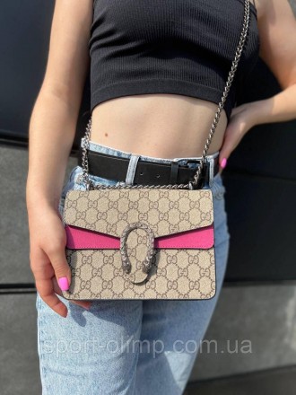 
Женская сумка через плечо гучи стильная Gucci классическая, сумка на цепочке по. . фото 9