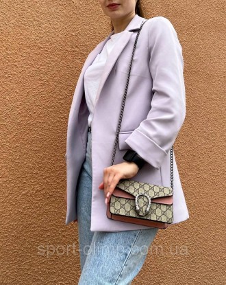 
Женская сумка через плечо гучи стильная Gucci классическая, коричневая повседне. . фото 8