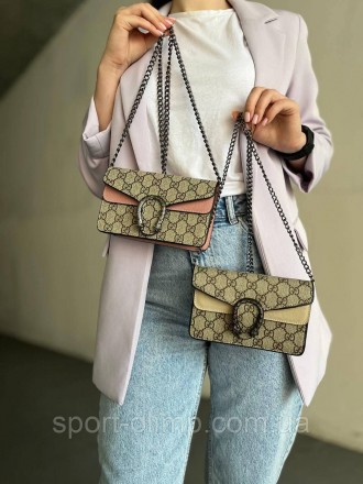 
Женская сумка через плечо гучи стильная Gucci классическая, коричневая повседне. . фото 4