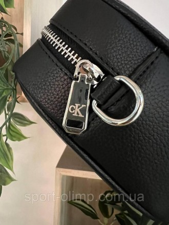 
Женская сумка через плечо кельвин кляин стильная Calvin Klein классическая, чер. . фото 6