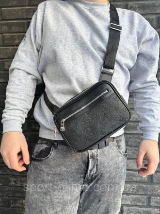
Чоловіча сумка через плече луі вітон стильна Сумка-месенджер Louis Vuitton, на . . фото 7
