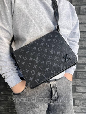
Мужская сумка через плечо луи витон стильная Сумка-мессенджер Louis Vuitton, ко. . фото 2