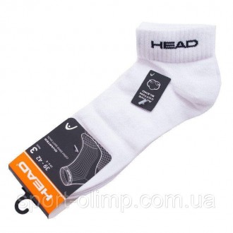 Эти высококачественные носки Head Sneaker Unisex 3-pack white — 761011001-300 пр. . фото 4