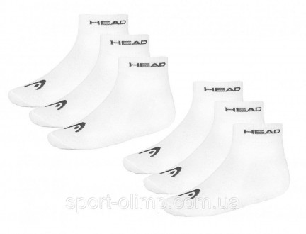 Эти высококачественные носки Head Sneaker Unisex 3-pack white — 761011001-300 пр. . фото 5