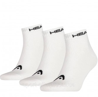 Эти высококачественные носки Head Sneaker Unisex 3-pack white — 761011001-300 пр. . фото 2