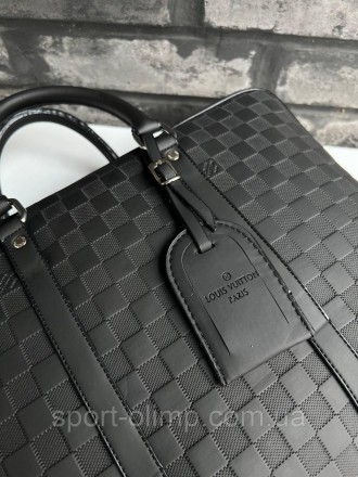 
Мужская кожаная сумка через плечо Луи Витон стильная Louis Vuitton, мужская сум. . фото 5