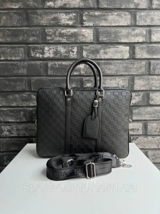 
Мужская кожаная сумка через плечо Луи Витон стильная Louis Vuitton, мужская сум. . фото 8