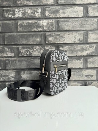 
Чоловіча сумка через плече крістіан діор стильна Сумка-месенджер Christian Dior. . фото 3