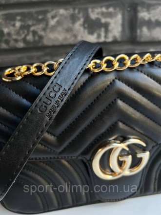 
Жіноча сумка через плече гучі стильна Gucci класична, сумка на ланцюжку повсякд. . фото 7