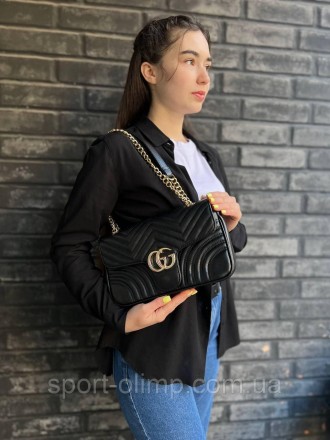 
Жіноча сумка через плече гучі стильна Gucci класична, сумка на ланцюжку повсякд. . фото 10