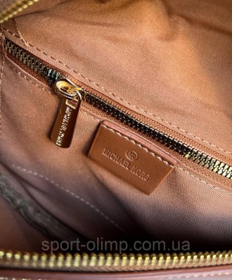 
Женская сумка через плечо стильная Michael Kors черно-коричневая классическая, . . фото 8