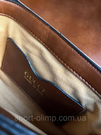 
Женская сумка через плечо гучи стильная Gucci классическая, коричневая удобная . . фото 7