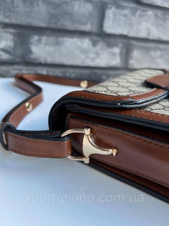 
Женская сумка через плечо гучи стильная Gucci классическая, коричневая удобная . . фото 6