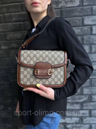 
Женская сумка через плечо гучи стильная Gucci классическая, коричневая удобная . . фото 10