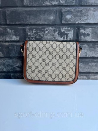 
Женская сумка через плечо гучи стильная Gucci классическая, коричневая удобная . . фото 4