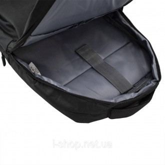 Вологостійкий і місткий рюкзак для ноутбуку в бордовому кольорі Semi Line 21 Bla. . фото 7