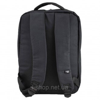 Вологостійкий і місткий рюкзак для ноутбуку в бордовому кольорі Semi Line 21 Bla. . фото 6