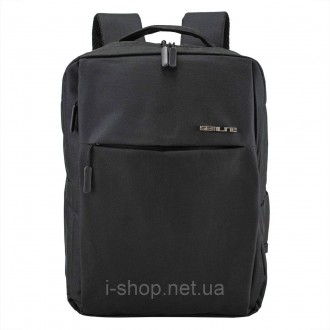 Вологостійкий і місткий рюкзак для ноутбуку в бордовому кольорі Semi Line 21 Bla. . фото 3