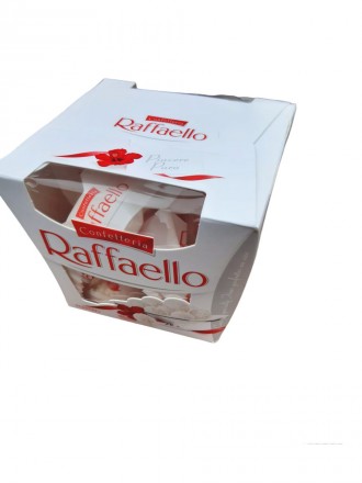 Набір цукерок Raffaello в картонній упаковці.
Вага: 150 грам
Виробник: Польща. . фото 3