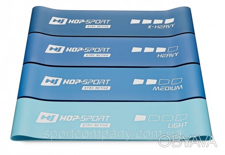 HS-L675RLB синього кольору від Hop-Sport - це набір з чотирьох резинок з різним . . фото 1