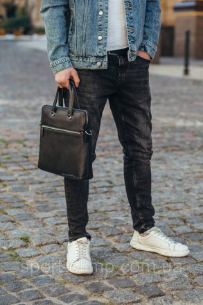 Мужская деловая кожаная сумка-портфель SK 72421 черная
 
Характеристики:
 
Матер. . фото 10