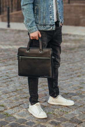 Мужская деловая кожаная сумка-портфель SK 72421 черная
 
Характеристики:
 
Матер. . фото 8
