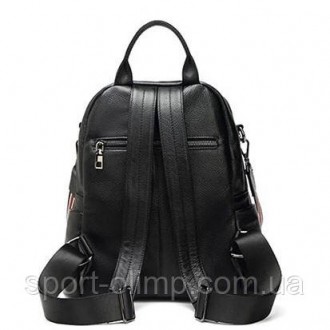 Шкіряний жіночий молодіжний рюкзак чорний на щодень 94413
 
Характеристики:
 
Ви. . фото 8