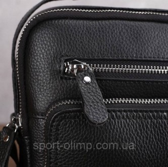 Ключница в подарок
 
 
Кожаная мужская черная сумка-барсетка через плечо Tiding . . фото 10