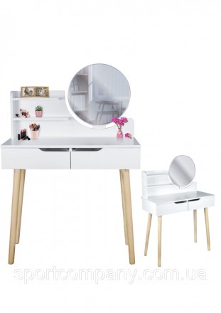Туалетний столик Jumi SCANDI - з лаконічним стильним дизайном та продуманою конс. . фото 2