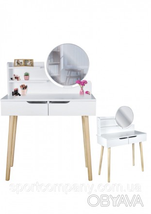 Туалетний столик Jumi SCANDI - з лаконічним стильним дизайном та продуманою конс. . фото 1
