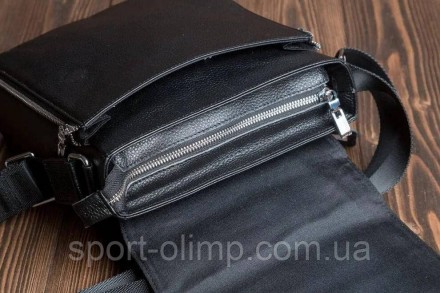 Cумка мужская кожаная черная через плечо Tiding Bag SK 12317 
Характеристика:
 
. . фото 8