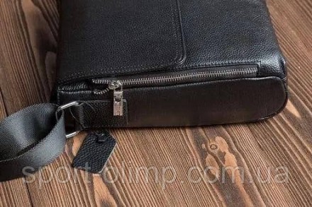 Cумка мужская кожаная черная через плечо Tiding Bag SK 12317 
Характеристика:
 
. . фото 9
