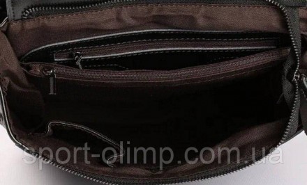 Рюкзак-трансформер коричневий з тисненням з натуральної шкіри Tiding Bag - 00335. . фото 11