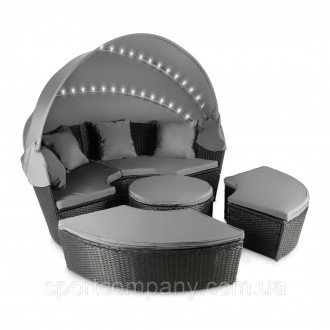 Садові меблі Round Lounge Chairs Outtec - це модне поєднання стилю та елегантнос. . фото 3
